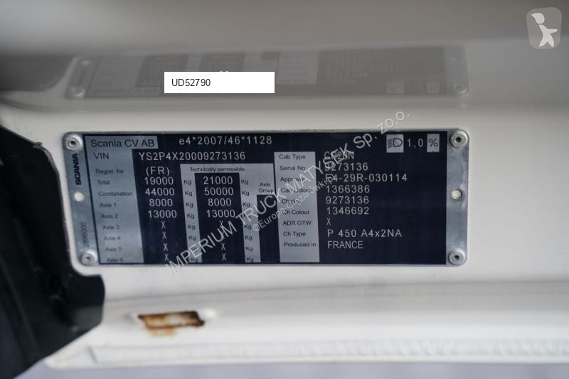 Tahač Scania P 450 / HYDRAULIKA / RETARDER /...