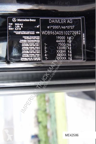 Tahač Mercedes ACTROS 1845 / RETARDER / CIĄGNIK...