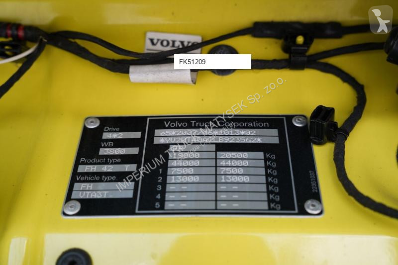 جرار Volvo FH 500 / HYDRAULIKA / I-PARK COOL