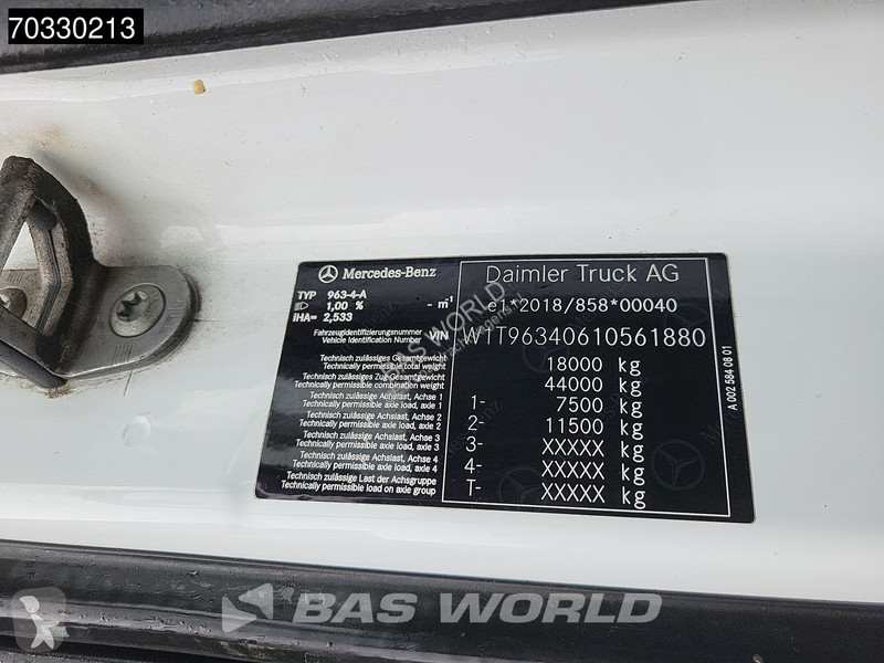 Trekker Mercedes 1848 4X2 GigaSpace Mega 2x...
