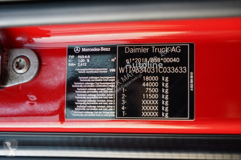 Tracteur Mercedes ACTROS 1845  MP5