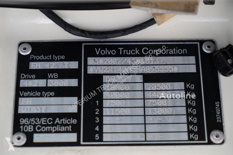 Влекач Volvo FH 500