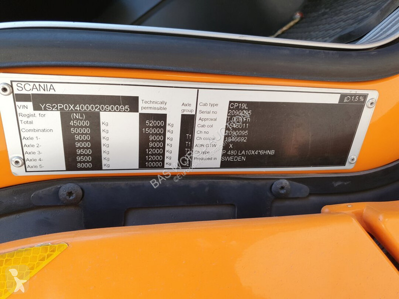 Cabeza tractora Scania 480