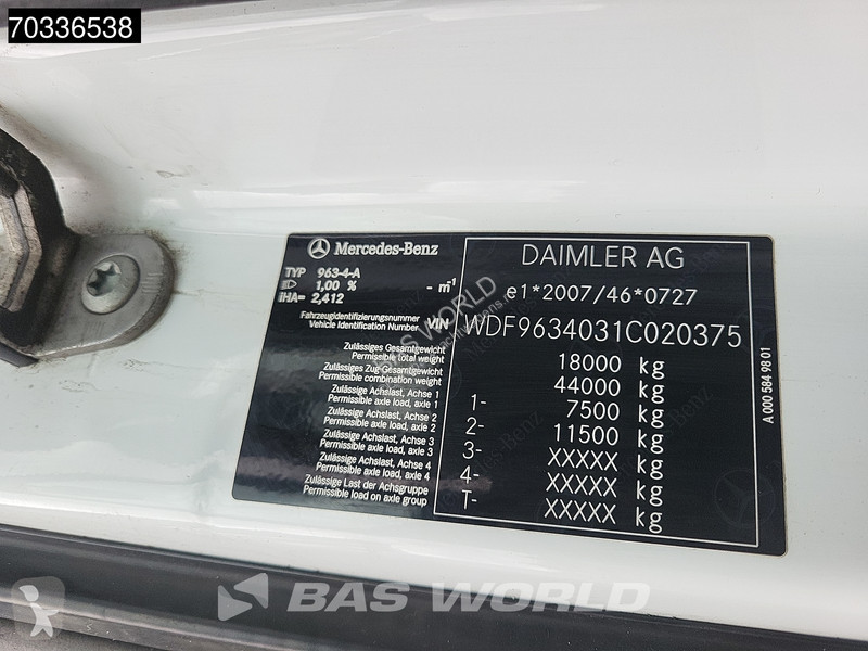 Cap tractor Mercedes 1845 4X2 BigSpace Retarder...