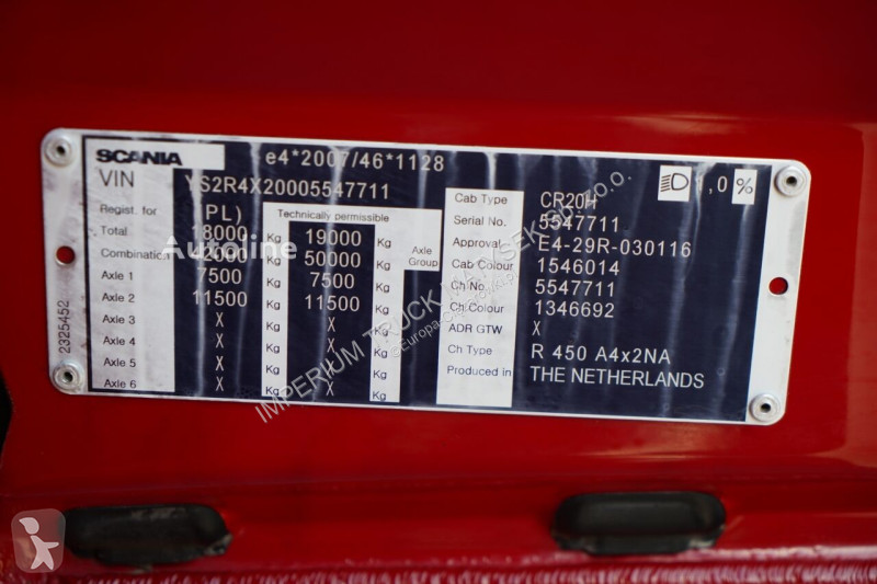 Тягач Scania R 450 / HYDRAULIKA