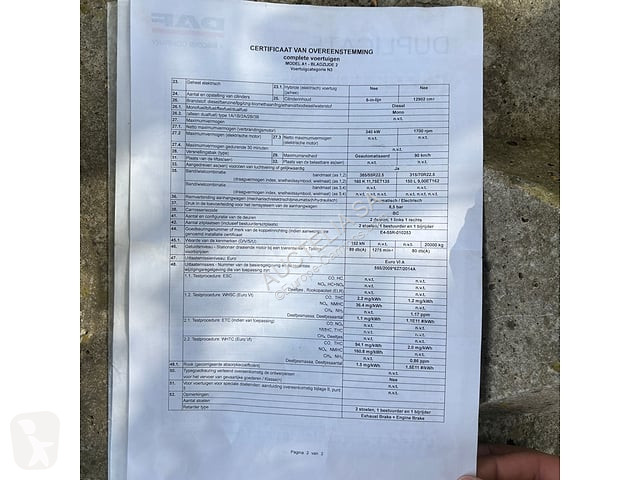 Ťahač DAF FT