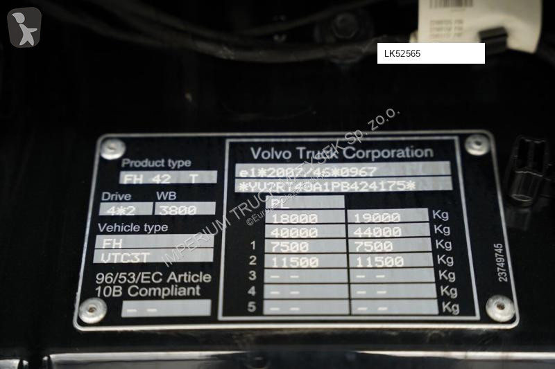 Влекач Volvo FH 500