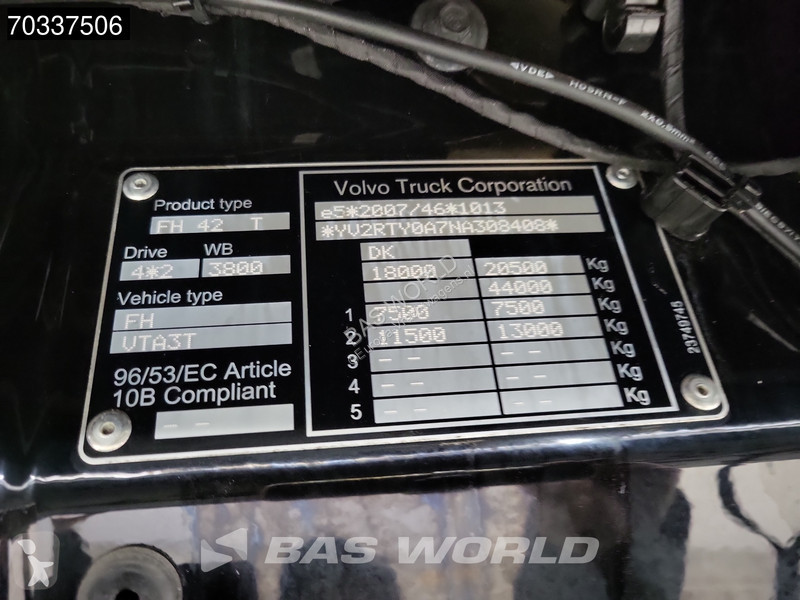 Volvo 460  4X2 ADR! 2xTanks ACC I-ParkCool VEB+...