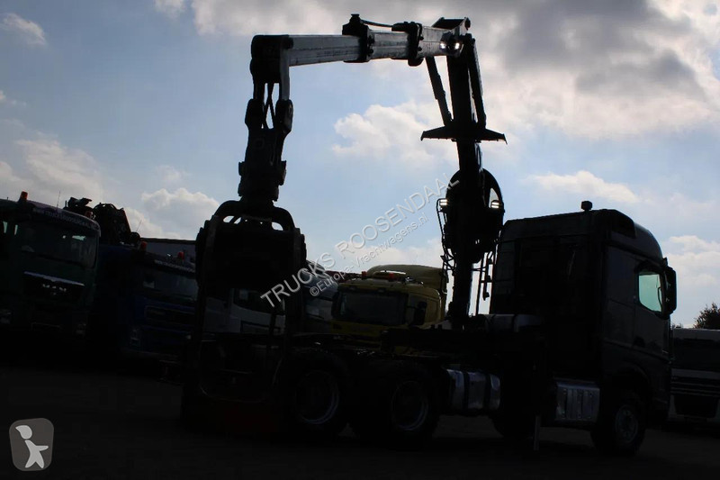 جرار Mercedes 2858 + PALFINGER Z15 (2022) + 6X4...