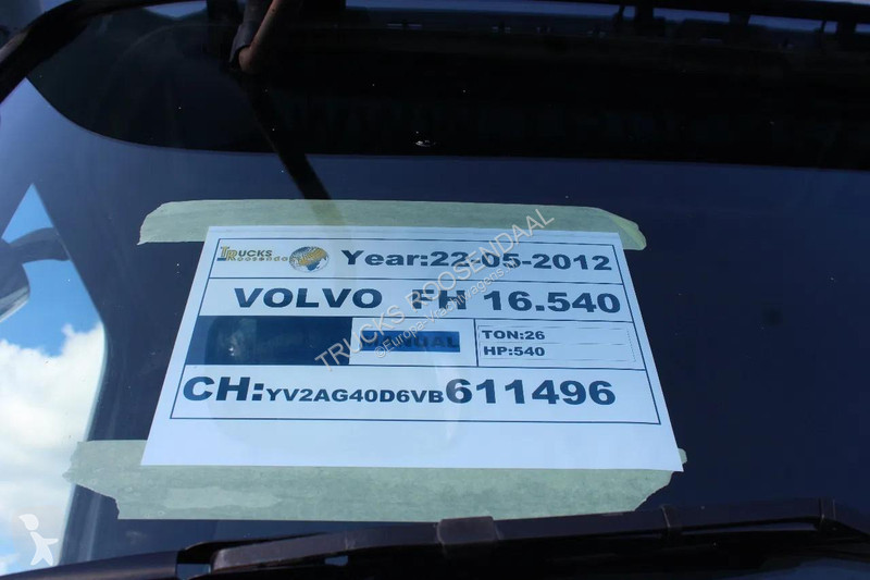 جرار Volvo 16540 + 6x4 EURO 5 + palfinger...