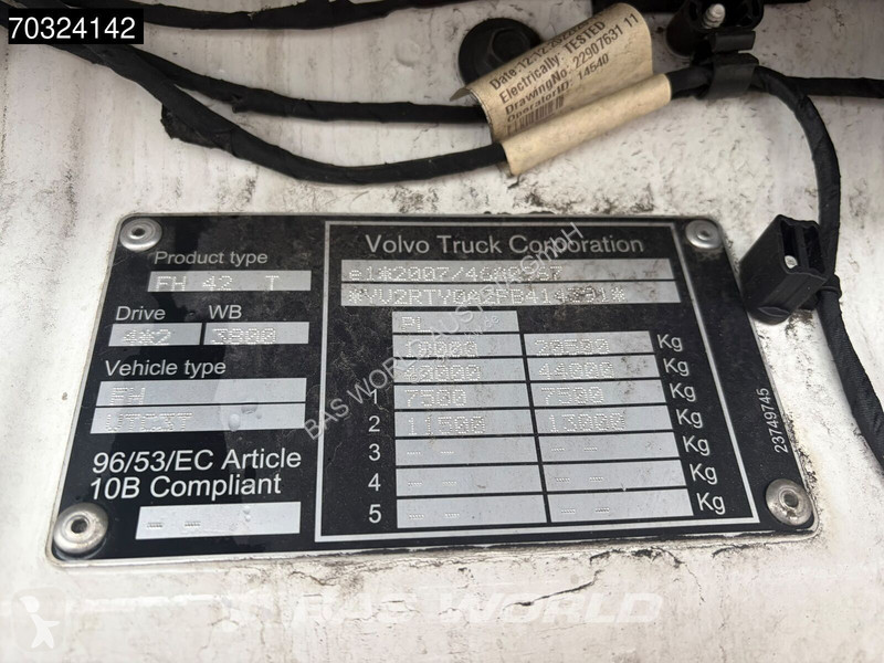 Traktor Volvo FH 460 4X2 XL VEB+ TC 2xTanks...