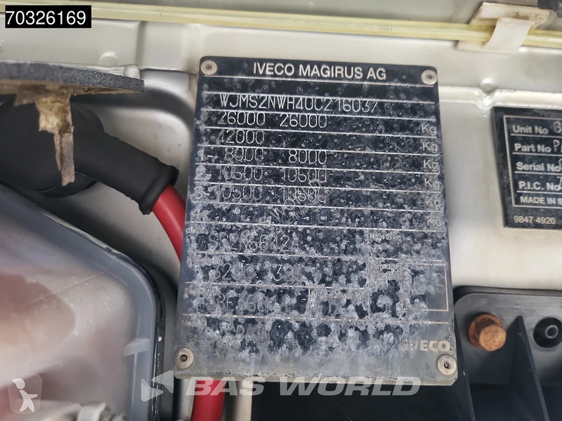Iveco 560 6X4 HMF1563 K2 Retarder Alcoa's Euro4...