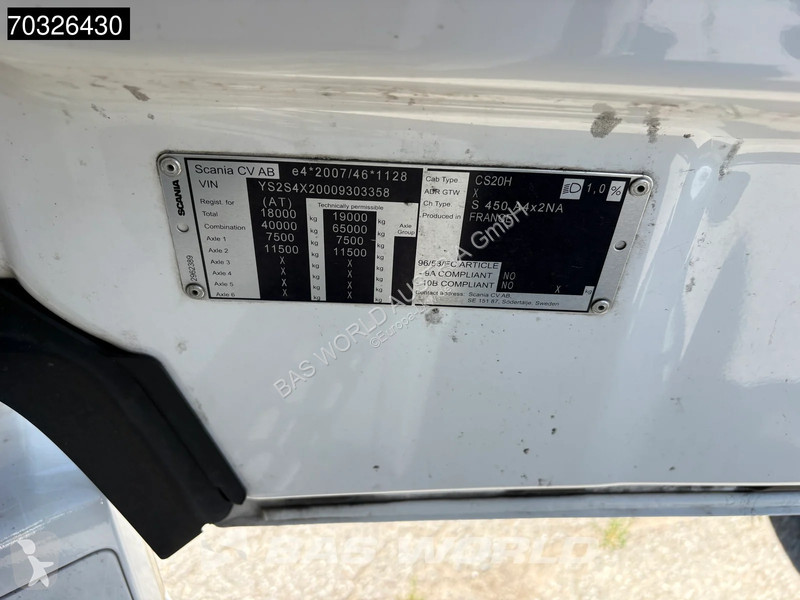 جرار Scania S450 4X2 Retarder 2xTanks ACC
