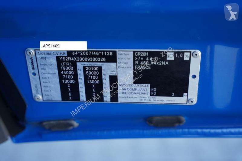 جرار Scania R 450 / HYDRAULIKA / I-PARK COOL /...