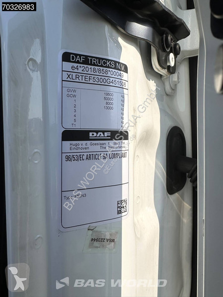 جرار DAF XG  4X2 2x Tanks Standklima Alcoa's...