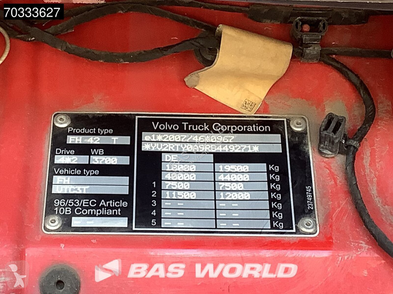 Tratores Volvo FH 460 4X2 Hydraulic Standklima...