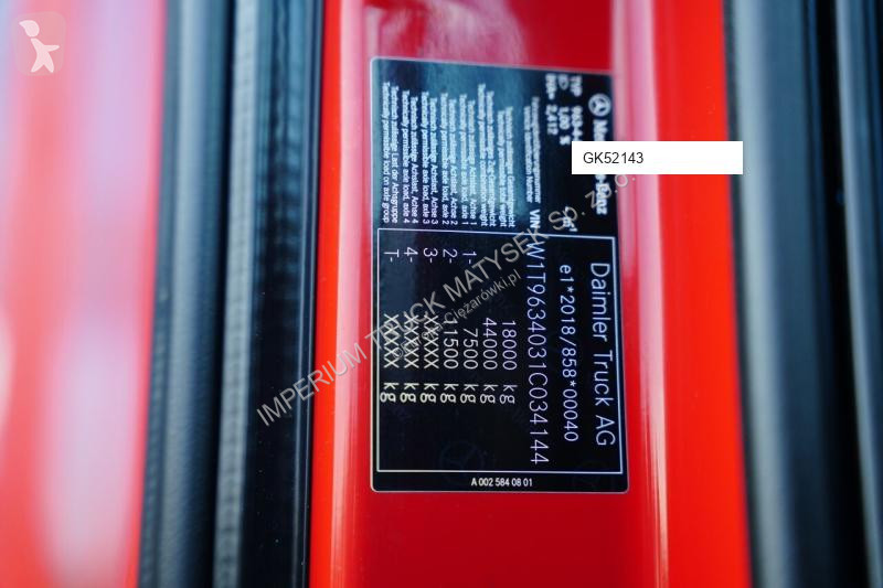 Trekker Mercedes ACTROS 1845 / MP5 / BIG SPACE...
