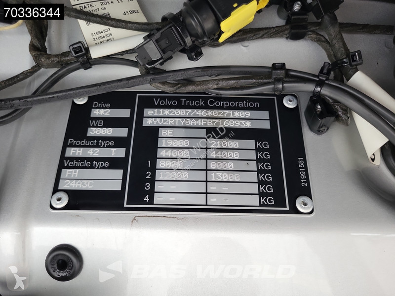 Tahač Volvo FH 460 4X2 Globe Alcoa's Leder