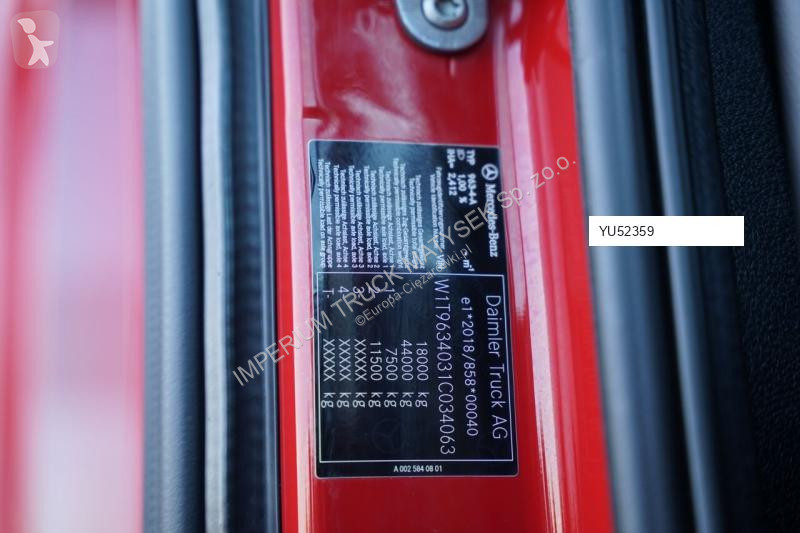 Tahač Mercedes ACTROS 1845 / MP5 / BIG SPACE /...
