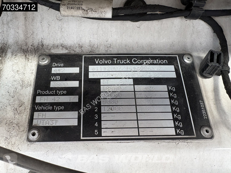 Ciągnik siodłowy Volvo 540  4X2 Globe Retarder...