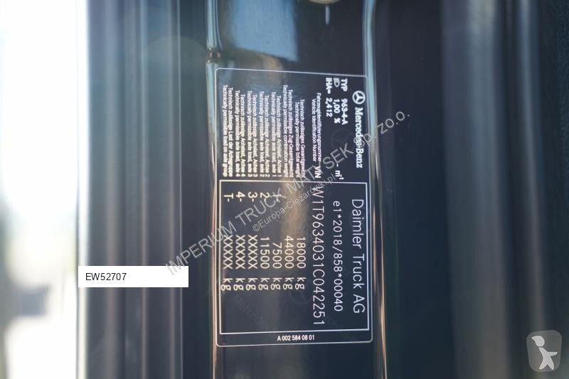 Nyergesvontató Mercedes ACTROS L 1845 / MP5 /...
