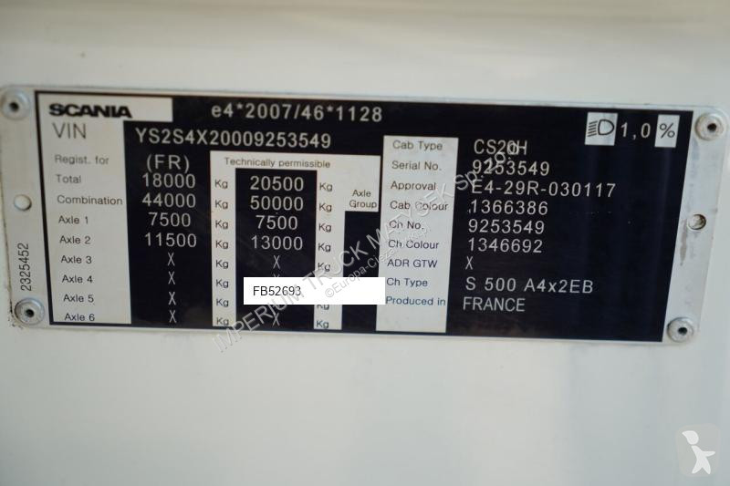 Tahač Scania S 500 / MEGA / RETARDER / LOW DECK...