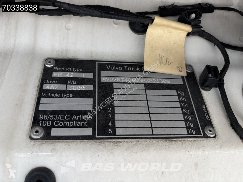Tahač Volvo FH 500 FH 4X2 EXPORT OY! 2xTanks...
