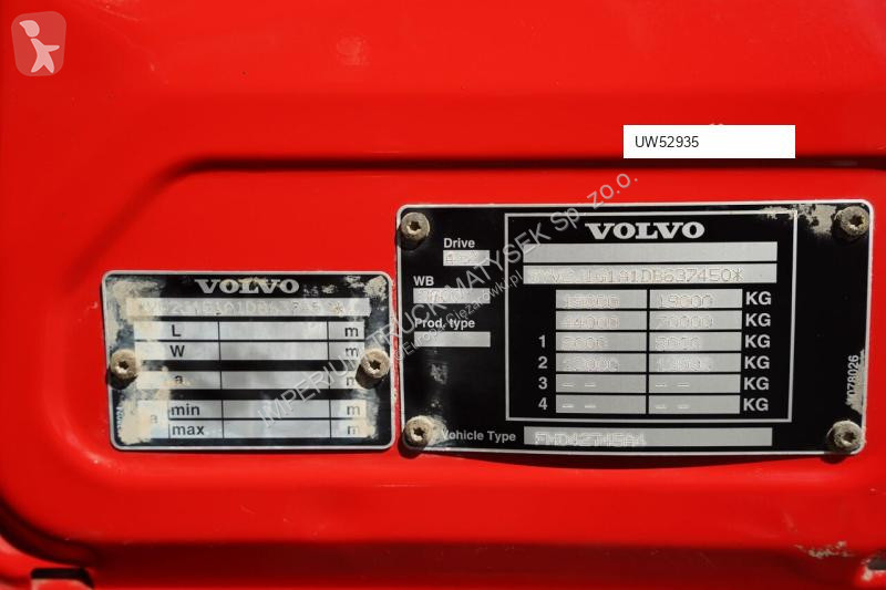 Tahač Volvo FMX 450 / HYDRAULIKA  / I- SHIFT /...