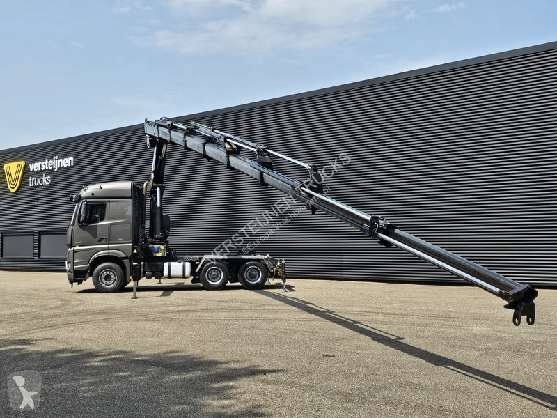 Tahač Mercedes 2658 6x4 / HMF 40 t/m - 21.3 mtr...