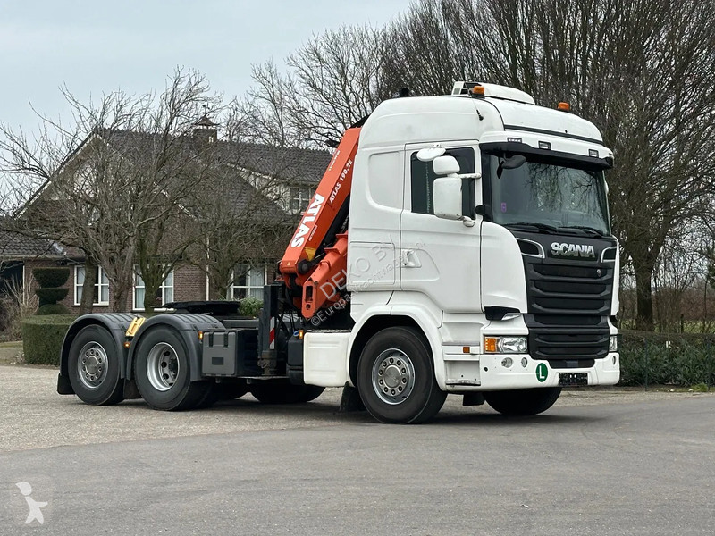 Traktor Scania 6x2!!EURO6!! KRAN ATLAS 19TM!!...
