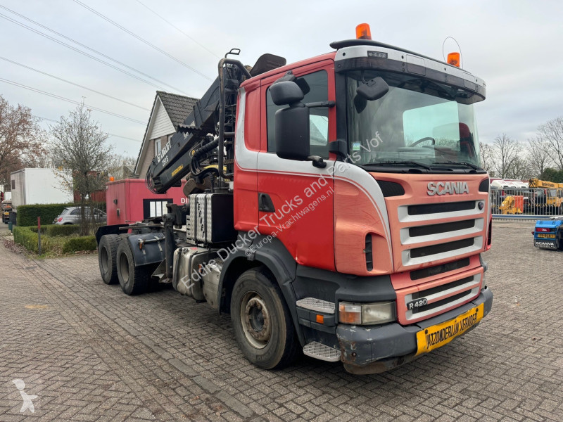 Traktor Scania 6X4 EURO 4 MANUAL/RETARDER/LOGLIFT