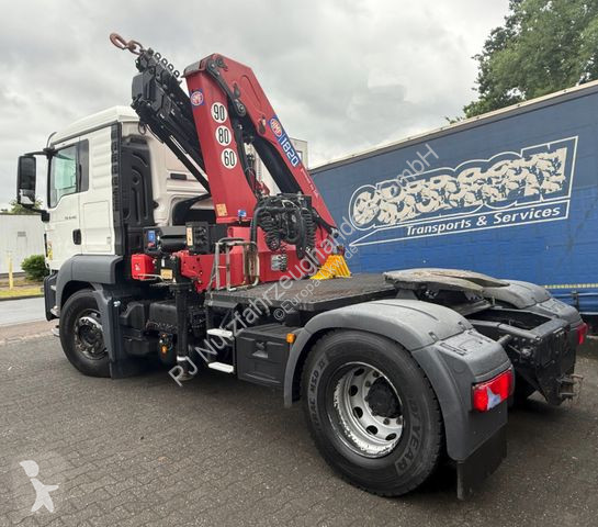 Tracteur MAN 18.460 Kran HMF 1820-K5