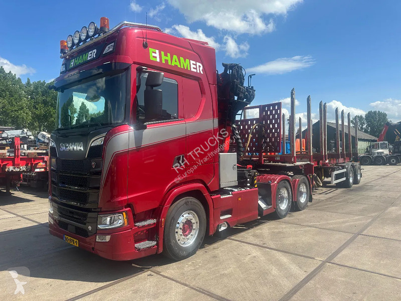 Traktor Scania S650 V8, EPSION S290 Z 96. DO...