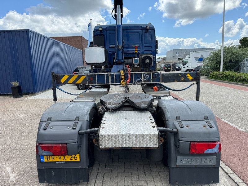 Tractor MAN 18.310, Crane Pesci SE155N/4,...
