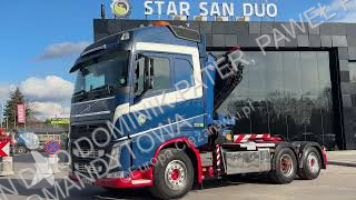 Tahač Volvo FH 500 6x2 HMF 3220-K5 HDS Crane...