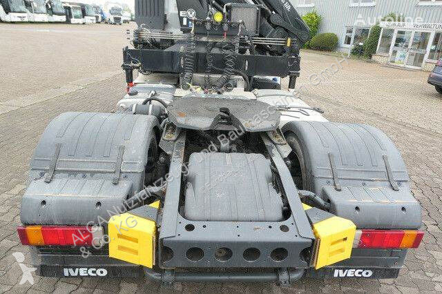 Traktor Iveco 460 4x2, Kran HMF 1320K3, Hydr.,...