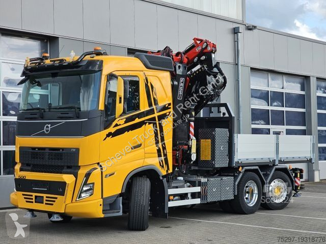 Tahač Volvo FH 500 SZM + FASSI 545 -7 m. FlyJib...