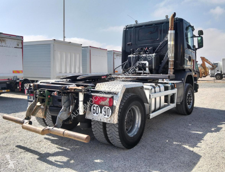Traktor Scania 490 4X4 CON CARROCERIA BASCUNTE G
