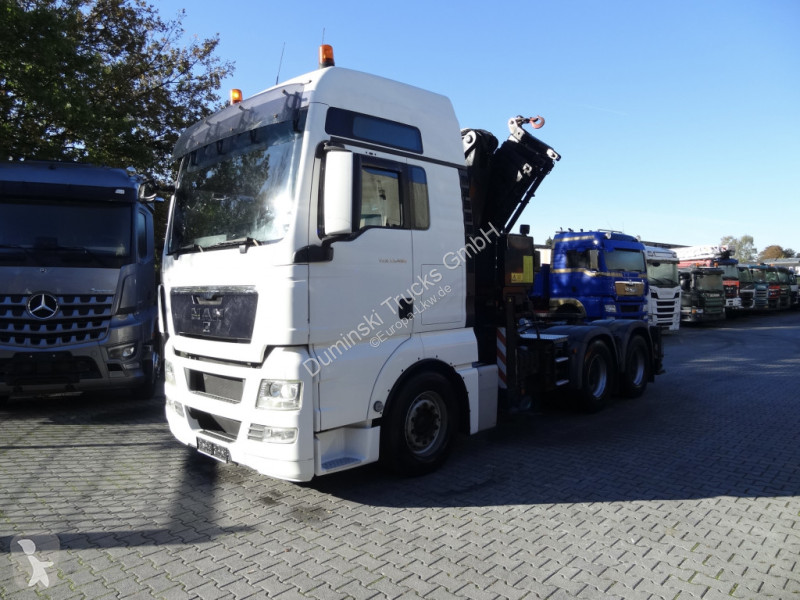 Traktor MAN TGX 6X4 Kran MKG 381 bis 20 Meter