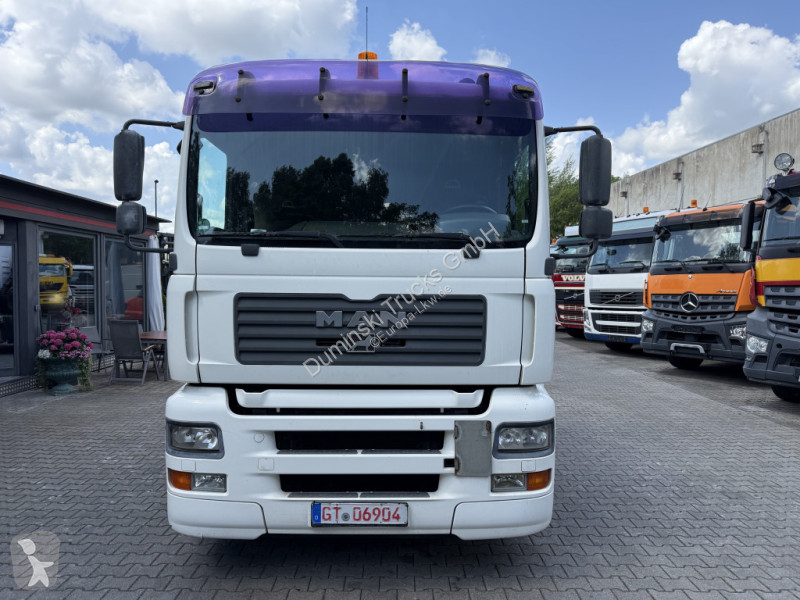 Traktor MAN TGA 18.430 Kran Palfinger 16502 bis...