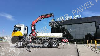 Tractor Mercedes AROCS 3345 6x6 PALFINGER PK...