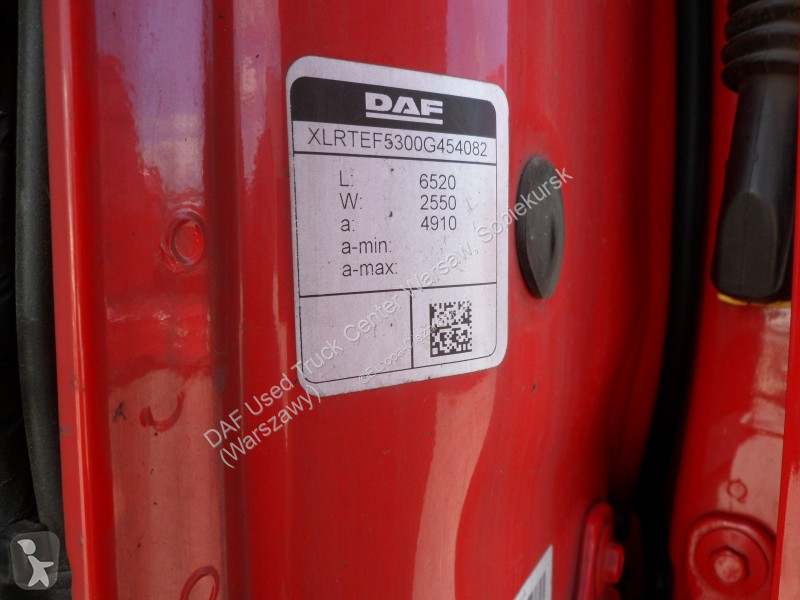 Cap tractor DAF XG  FT 4X2
