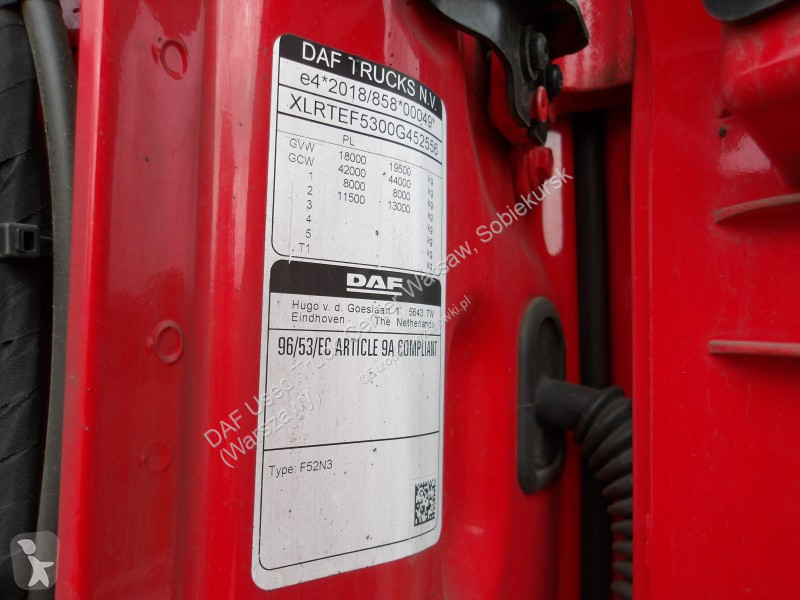 Tratores DAF XG  FT 4X2