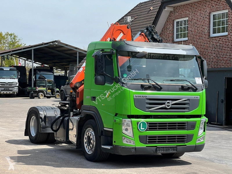جرار Volvo 330 4x2 mit Atlas AK96.3E Ladekran