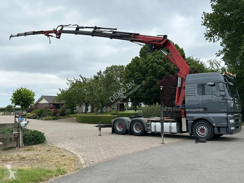 جرار MAN 28.480 6x2!! HMF 42tm/Flyjib...
