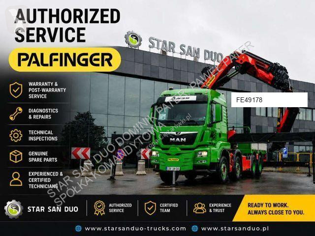 Влекач MAN TGS 33.400 6x4 PALFINGER PK 29002...