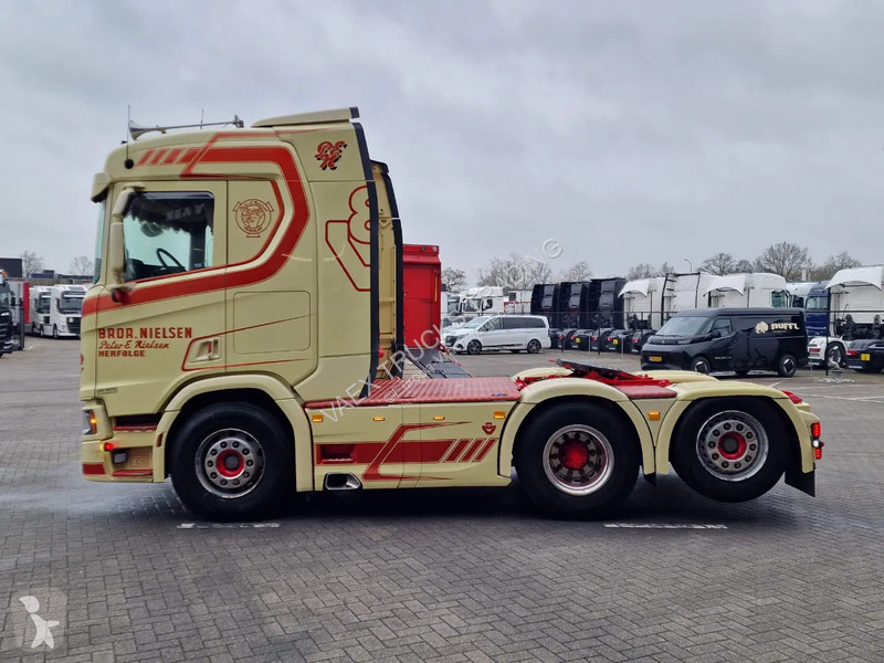 جرار Scania R580 V8 NGS ow roof 6x2 -...