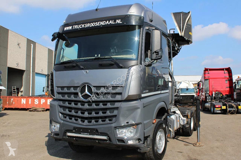 جرار Mercedes 2858 + PALFINGER Z15 (2022) + 6X4...