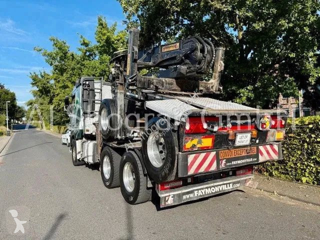 جرار Volvo Holz Kran Palfinger S270L83/Komplettzug