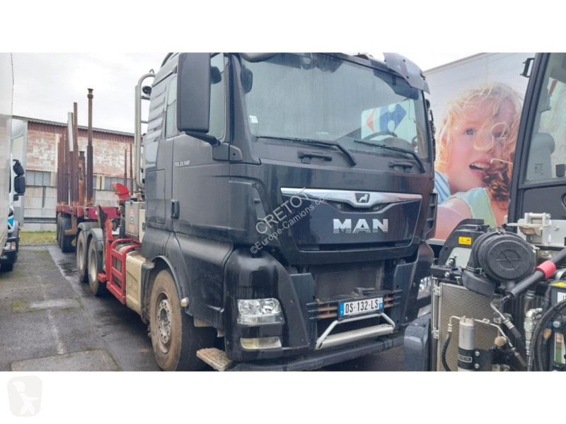 شاحنة MAN TGX 6x4 33.560 FORESTIER